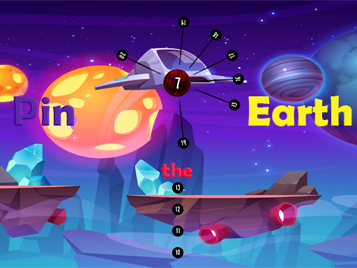 Pin The Earth online Hypercasual game