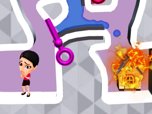 Pin Water Rescue online Puzzle game