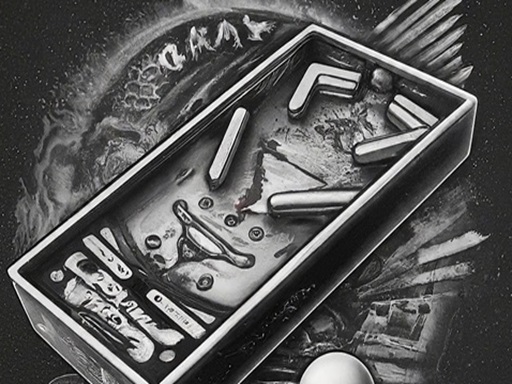 Pinball Black N White online Hypercasual game