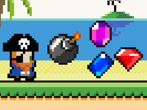 Pirate Bomber - Jewel Hunter online game