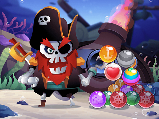 Pirate Bubble Shoter Pop online game
