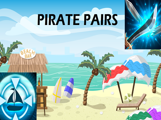 Pirate pairs online game