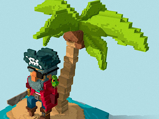 Pirates of Voxel online Shooting game