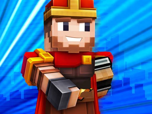 Pixel City Runner 3D online game