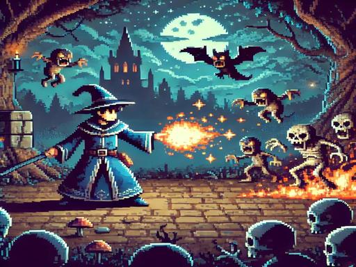 Pixel Wizard online game