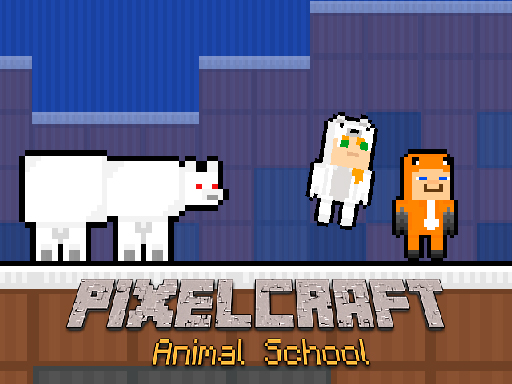 PixelCraft Animal School online game