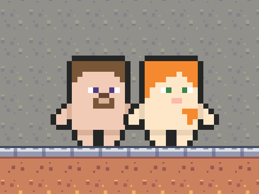 Pixi Steve Alex Herobrine online game
