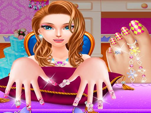 Play Fashion Nail Salon Game Online Free online game
