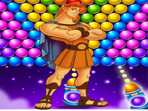Play Hercules Bubble Shooter Games online game