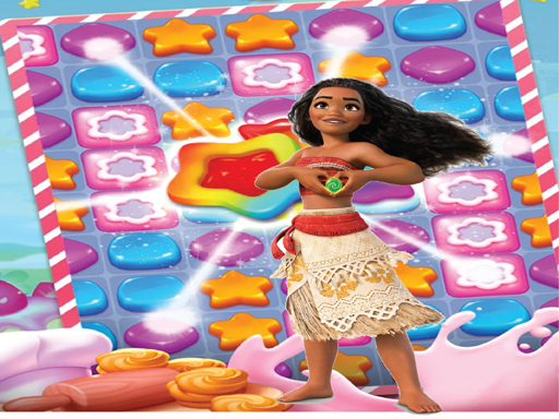 Play Moana Sweet Matching Game online game