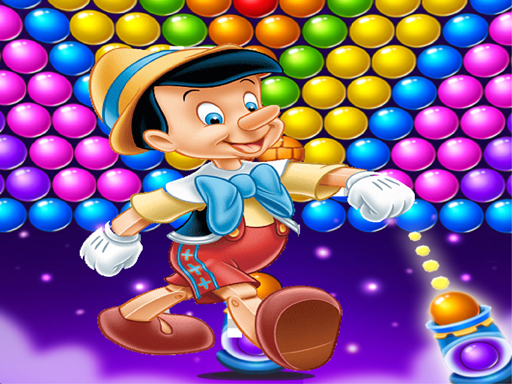 Play Pinocchio Bubble Shooter Games online game