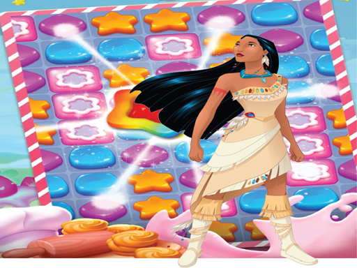 Play Pocahontas Sweet Matching Game online game