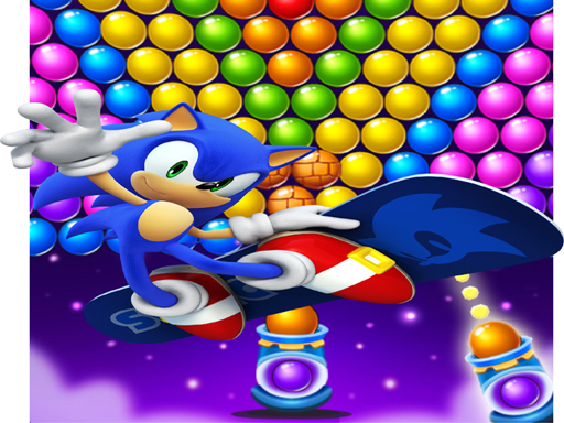 Play Sonic Bubble Shooter Games online game
