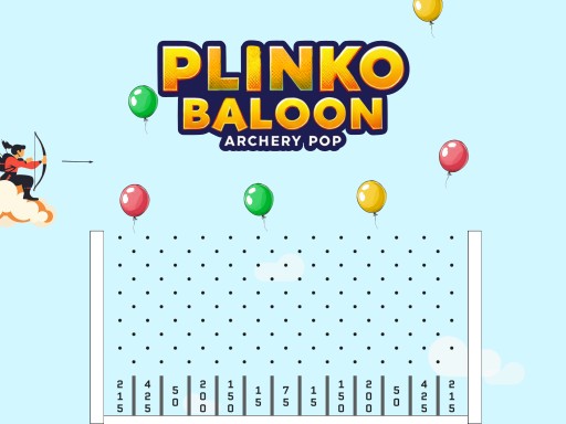 Plinko Ballon Archery Pop online Arcade game