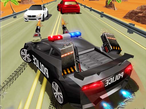 Police Highway Chase Crime Racing Games online Shooting game