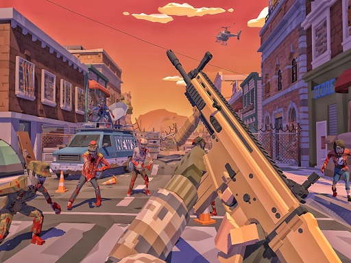 Polygon War Z Zombie online game