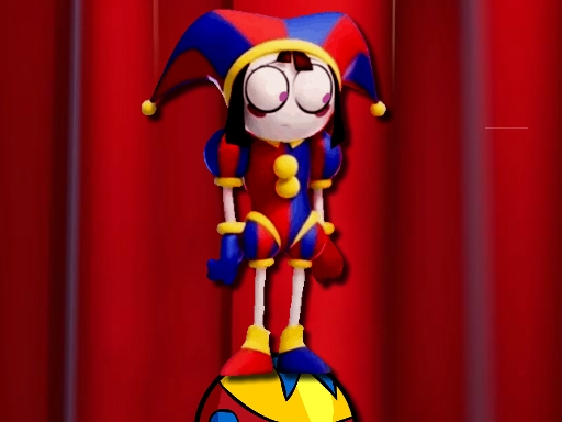 Pomni Circus Ball Rush online Hypercasual game
