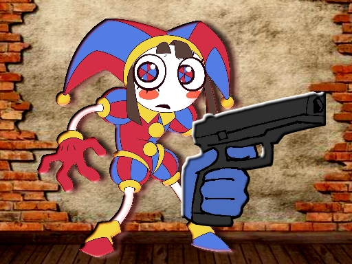 Pomni Maze Shooter online Shooting game