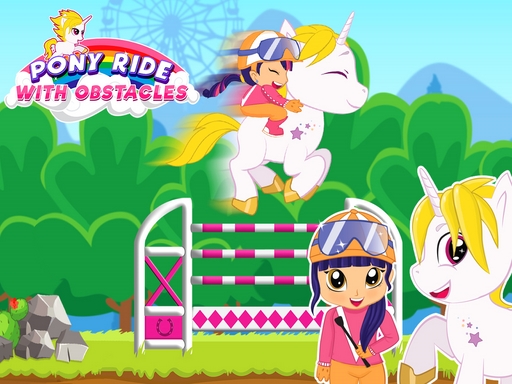 Pony Ride With Obstacles online game
