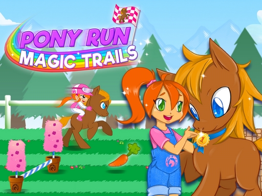 Pony Run : Magic Trails online game