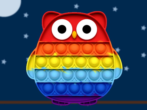 Pop It Owl Jigsaw online Puzzle game