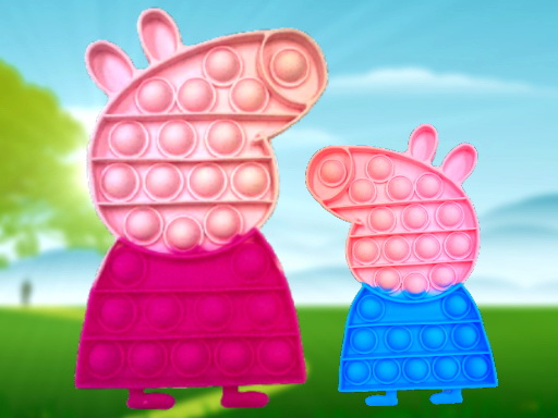 Pop It Pig Jigsaw online game