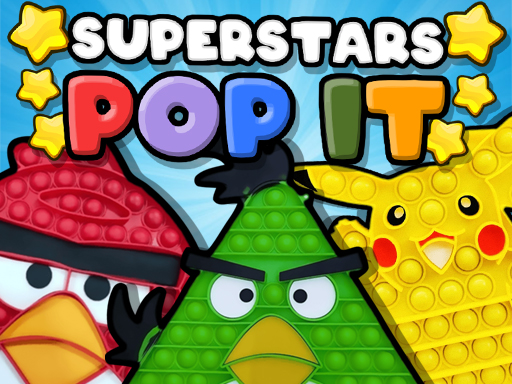Pop it Superstars online Clicker game