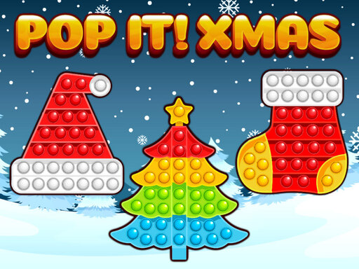 Pop It Xmas online game