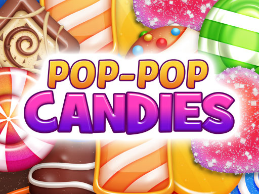 Pop-Pop Candies online Puzzle game