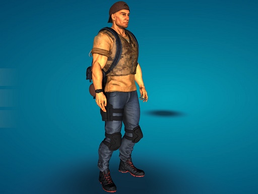 Poppy Survival Shooting Driver online Shooting game