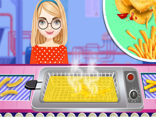 Potato Chips Food Factory online game