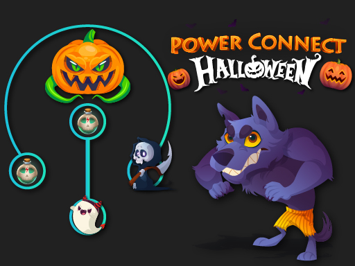 Power Connect Halloween online game