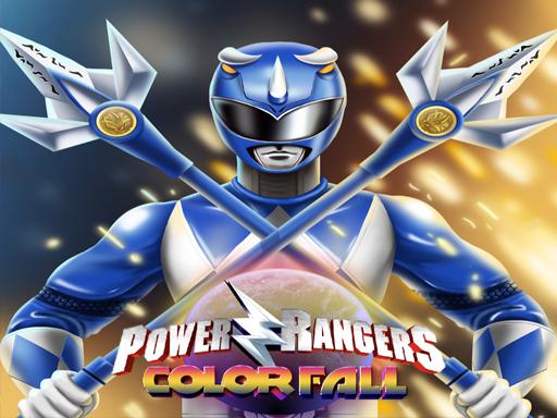 Power Rangers Color Fall - Pin Pull online game