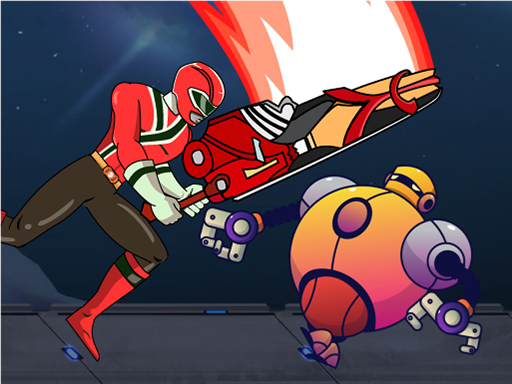 Power Rangers Kill Robots online Arcade game