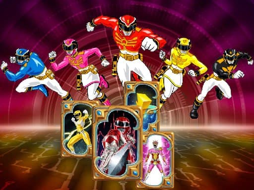 Power Rangers Memory Matching - Brain Puzzle Game online game