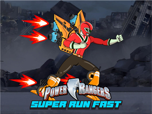 Power Rangers Run Fast - Escape Zombies online Racing game