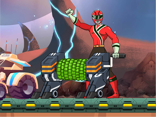 Power Rangers Space Miner online Puzzle game
