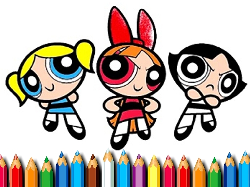 Powerpuff Girls Coloring online game