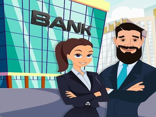Pretend Play Bank Manager: Town Office Fun Life online game