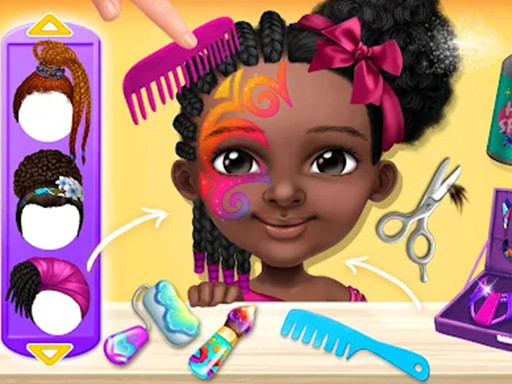 Pretty Little Princess Salon online Girls game