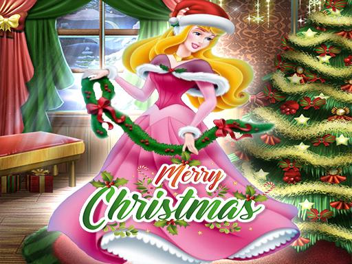 Princess Aurora Christmas Sweater Dress Up online game