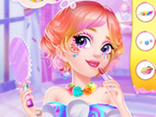 Princess Candy Makeup - Sweet Girls Makeover online game