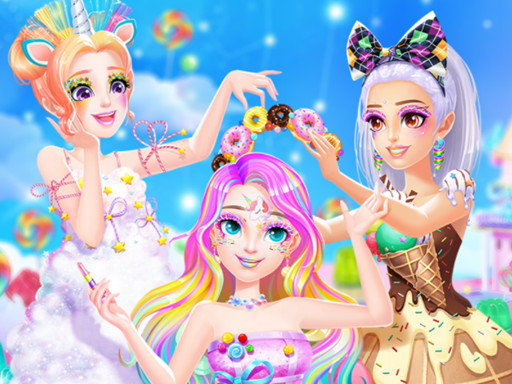 Princess Candy Makeup online Girls game