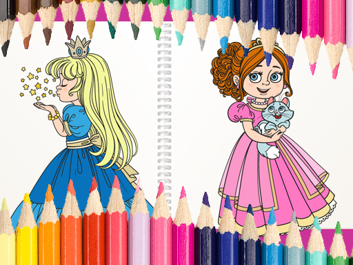 Princess Coloring Book online game