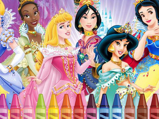Princess Coloring online game