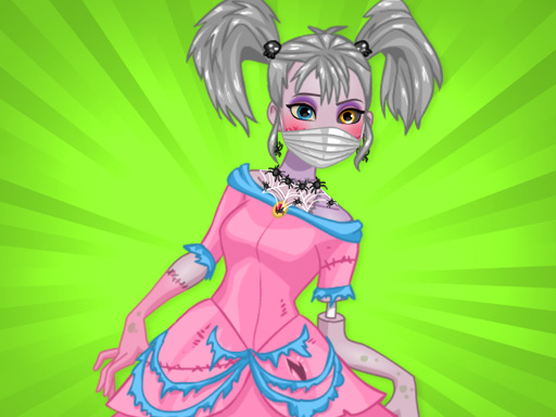 Princess Cute Zombies April Fun online Girls game