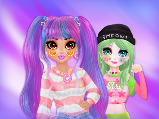 Princess e-Girl vs Soft Girl online game