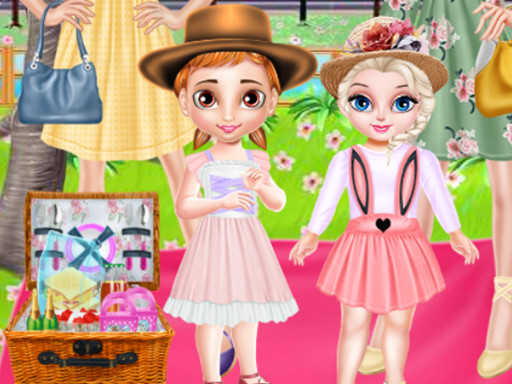 Princess Family Flower Picnic online game