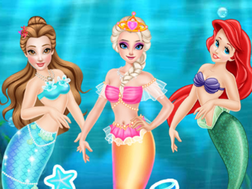 Princess First Aid In Mermaid Kingdom online Girls game