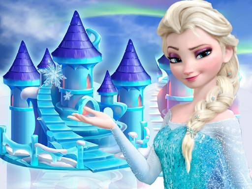 princess frozen doll house decoration online game